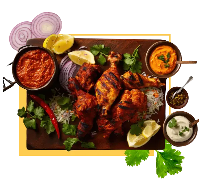 South Indian Food Platter