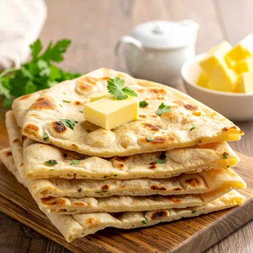Cheese Garlic Naan