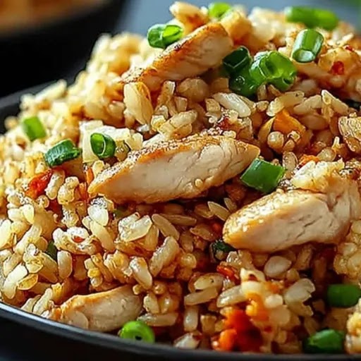 Butter Garlic Fried Rice (Non-Veg)