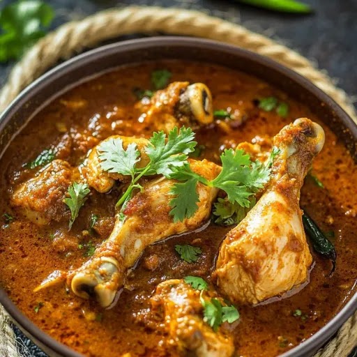Village Style Chicken Kuzhambu