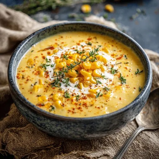 Sweet Corn Soup (Medium)