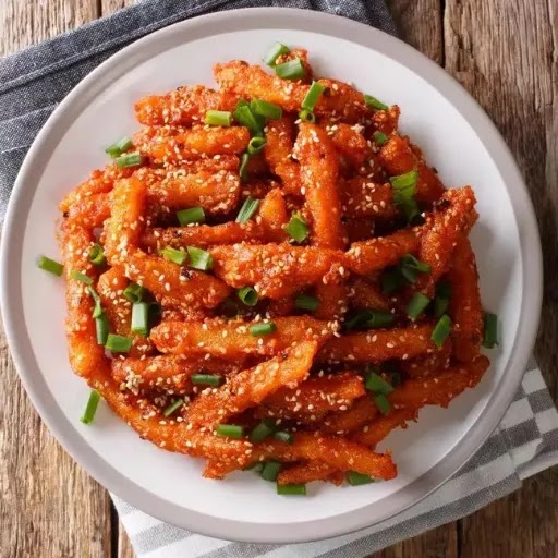 Honey Chilli Potato
