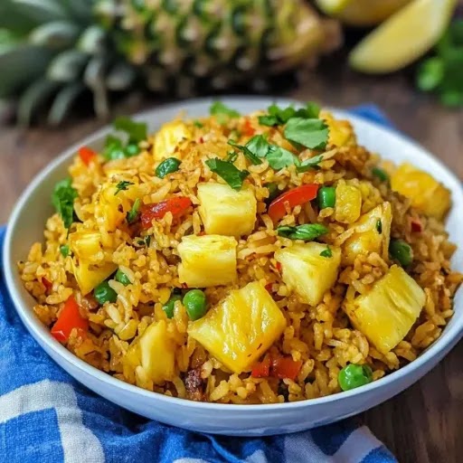 Pineapple Fried Rice (Veg)