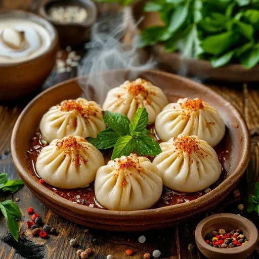 Steamed Momos (Non-Veg)